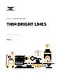 Thin Bright Lines piano sheet music cover